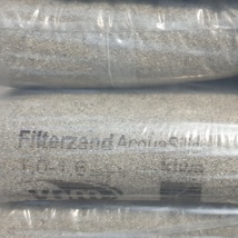 Filterzand 1,0-1,6mm zak á 15kg. Voor milieukundig grondwateronderzoek volgens KIWA BRL-K264