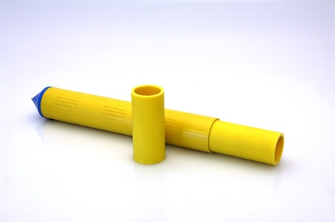 High impact-resistant PVC internal pipe 45 L=10cm