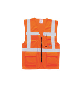Traffic jacket Executive S576 orange Size: XXXL
