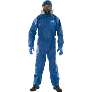 Coverall AlphaTec 1500, blue. CE Category 3 Type 5/6. Size: XXL