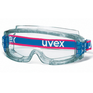 Ruimzichtbril Ultravision 9301-714, grijs transparant, acetaat ruit, anti-fog coating