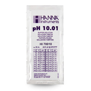 Conductivity solution pH10.01 25 sachets à 20ml HI-70010P