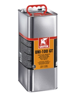Griffon UNI-100 GT Thixotropic rigid PVC cement. Tin with spout 5L.