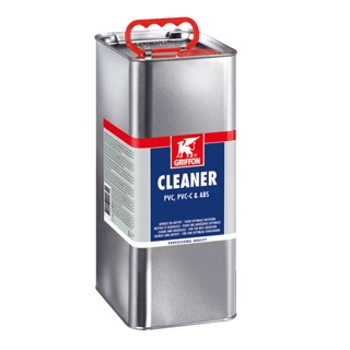 Cleansing agent for (rigid) PVC, PVC-C and ABS. Tin with spout 5L