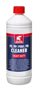 Griffon Heavy Duty Cleaner for PE, PP, PVDF and PB. Bottle 1L.