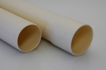 PVC pipe with socket 110 L=1m