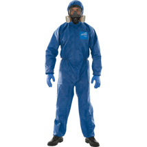 Coverall AlphaTec 1500, blauw. CE Cat. 3 type 5/6. Maat: 3X-Large