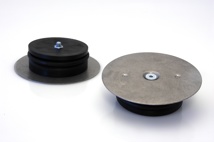 Stainless Steel cap for finishing holes Ø120mm, plate Ø170x2mm