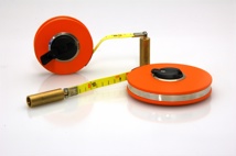 Kabellichtlot für Niveaumessung, L=10m (Messband + Tauchglocke)