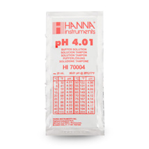 Pufferlösung, pH 4.01, 25 Beutel à 20 ml HI-70004P