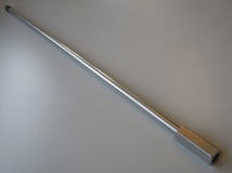 Pump rod, stainless steel 304, M10 L=2.00m